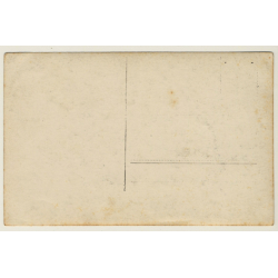 Mons: Jemappes Train Station - After Battle - Occupation WW1 (Vintage RPPC 1914)