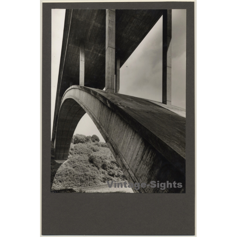 Wolfgang Klein: Brücke - Bridge II / Architecture (Vintage Photo ~1960s)