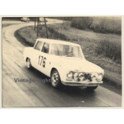 Rallye Monte Carlo 1964: N°176 Alfa Romeo Giulia TI / Allegrini (Vintage Photo)