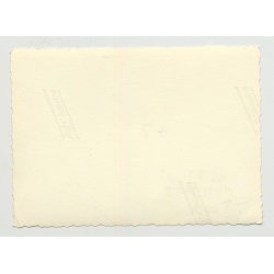 Partially Costumed Family Along With 2 Teddy Bears (Vintage Photo ~30s/40s)