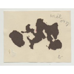 Mother & Her 2 Girls Posing With Teddy Bears (Vintage Photo Germany ~1930s)