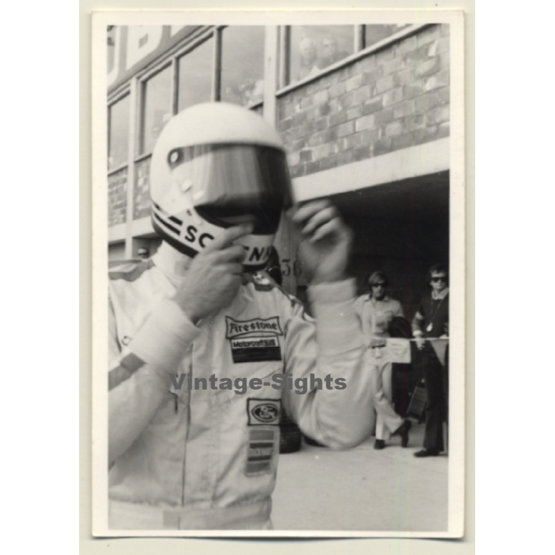 Nivelles-Baulers GP Formula 1: N°35 Tim Schenken - Surtees Ford (Vintage Photo 1972)