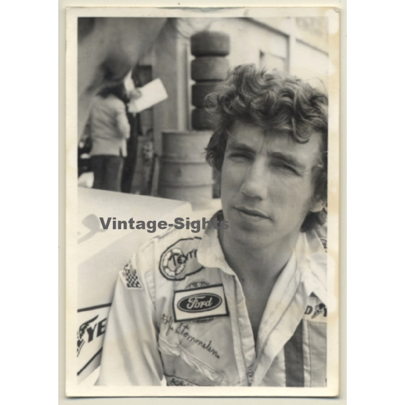 Nivelles-Baulers GP Formula 1: N°6 Rolf Stommelen - Eifelland Ford (Vintage Photo 1972)