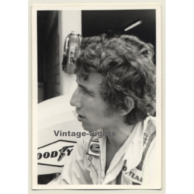 Nivelles-Baulers GP Formula 1: N°6 Rolf Stommelen - Eifelland Ford*2 (Vintage Photo 1972)
