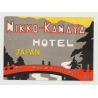 Nikko-Kanaya Hotel / Japan (Vintage Luggage Label)