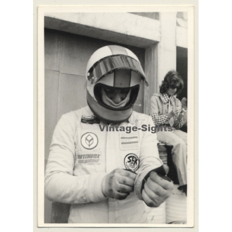 Nivelles-Baulers GP Formula 1: N°33 Dave Walker - Lotus Ford*2 (Vintage Photo 1972)