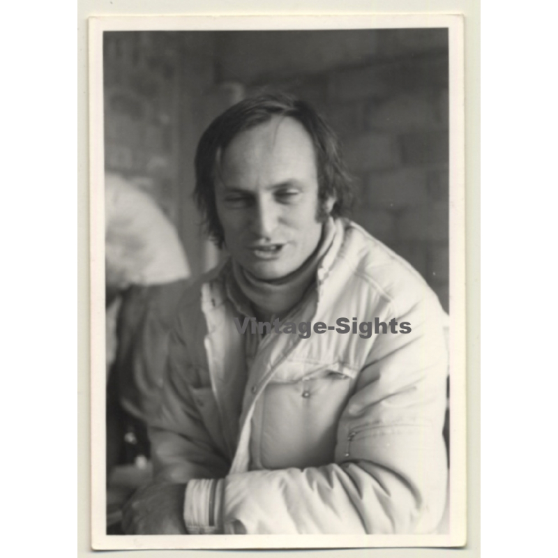 Nivelles-Baulers GP Formula 1: N°5 Chris Amon In Pit - Matra (Vintage Photo 1972)