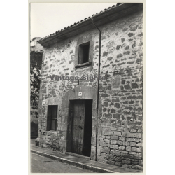 Mallorca Impressions: Traditional Village House / Facade (Vintage Photo  ~1960s)