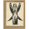 Frans Masereel: Silence / Das Schweigen (Vintage Art Print 1947)