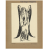 Frans Masereel: La Tristesse / Die Traurigkeit (Vintage Art Print 1947)