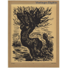 Frans Masereel: L'Arbre / Der Baum (Vintage Art Print 1947)