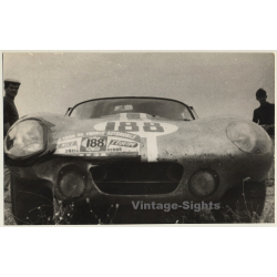 Tour De France 1964: N°188 Shelby Cobra Daytone Coupe / Trintignant - De Saint-Auban (Large Vintage Photo)