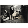 Jerri Bram (1942): Artistic Nude Study Of Hippie Couple (Vintage Photo ~1970s)