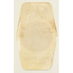 Pollensa / Mallorca: Molins Hotel (Vintage Luggage Label)