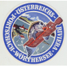 Pörtschach - Wörthersee - Österreichs Riviera / Austria (Vintage Luggage Label)