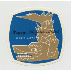Nagoya Miyako Hotel - Nagoya / Japan (Vintage Luggage Label)