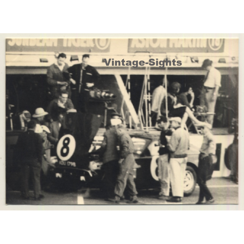 Le Mans 1964: N°8 Sunbeam Tiger Thunderbolt / Dubois - Ballisat (Vintage Photo)