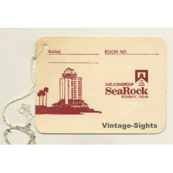 Bombay / India: Sea Rock - SeaRock (Vintage Hotel Luggage Tag)