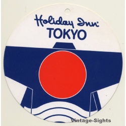 Tokyo / Japan: Holiday Inn (Vintage Hotel Luggage Tag)