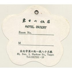 Taipei / Taiwan: Hotel Orient HD (Vintage Hotel Luggage Tag)