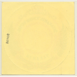 Jakarta / Indonesia: Jayakarta Tower Hotel (Vintage Self Adhesive Luggage Label / Sticker)