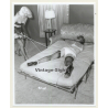 Irving Klaw: Blonde Mistress Ties Maid To Bed 9508 / Pin-Up - BDSM (Vintage Photo USA)