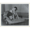 Irving Klaw: Mistress Puts Maid In Hogtie Bondage E-822 / Pin-Up - BDSM (Vintage Photo USA)