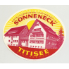 Hotel Kurpension & Weinstube Sonneneck - Titisee / Germany (Vintage Luggage Label)