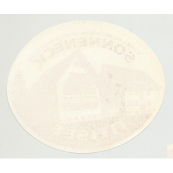 Hotel Kurpension & Weinstube Sonneneck - Titisee / Germany (Vintage Luggage Label)