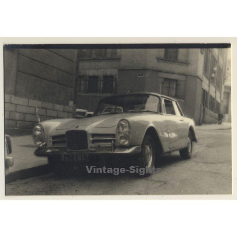 Rallye Du Limousin 1964: Facel Vega Facel II (Vintage Photo)