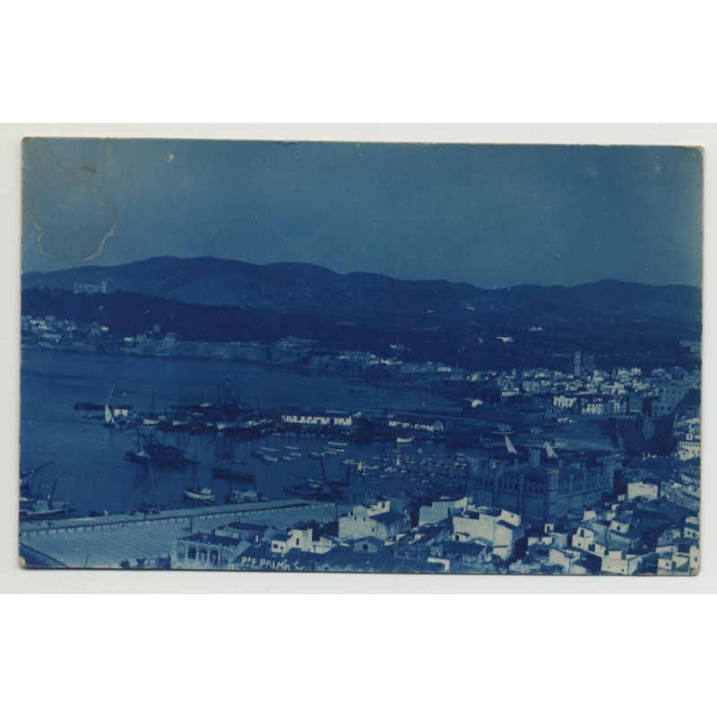 07001 Palma de Mallorca / Old Port & Cathedral (Vintage PC: 1924)