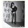 Irving Klaw: Bettie Page In Black Body Showing Butt EE-361 / Pin-Up - BDSM (Vintage Photo USA)