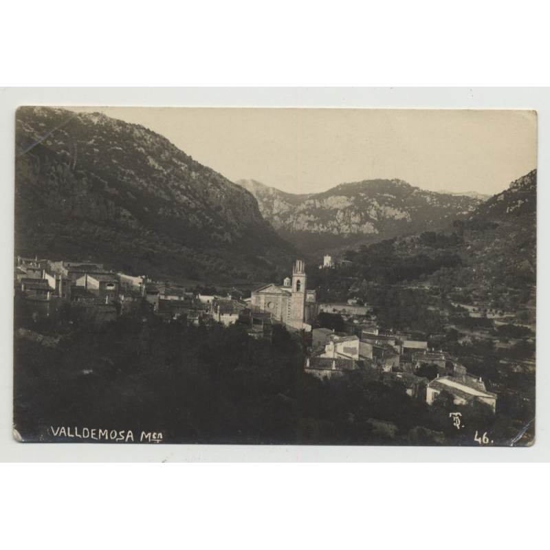 07170 View Over Valldemosa / Mallorca - Baleares / Spain (Vintage PC 1923)