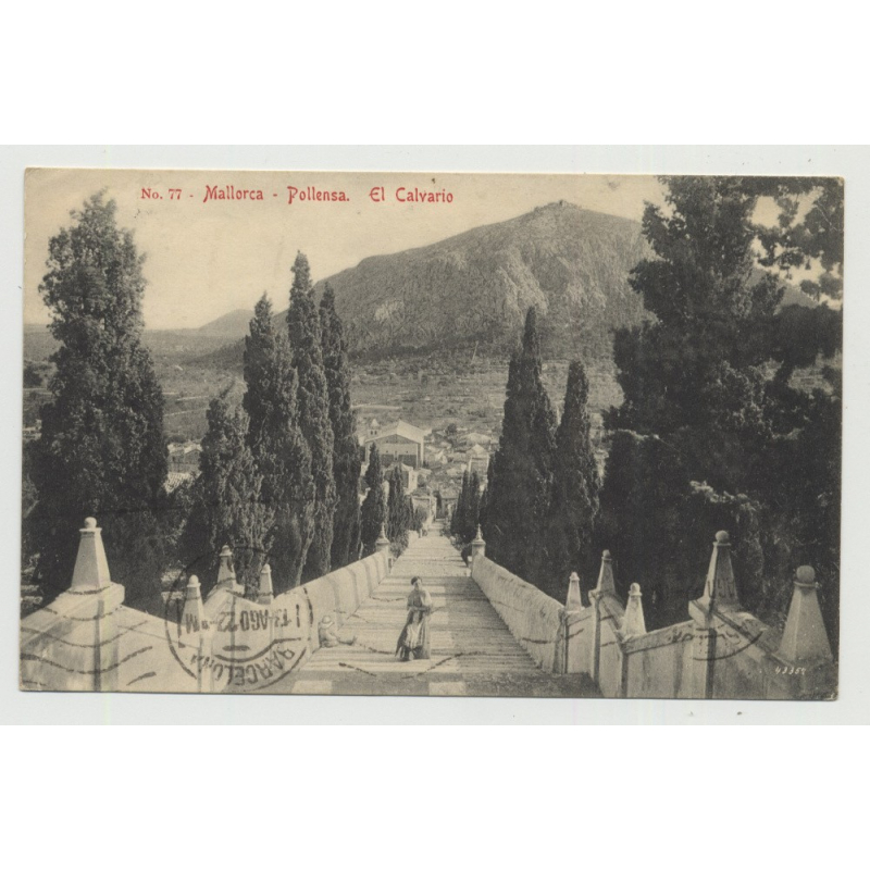 07460 Pollenca - El Calvario / Mallorca - Baleares / Spain (Vintage PC 1922)