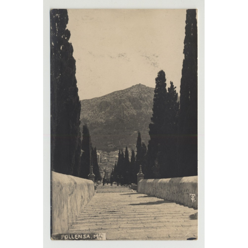 07460 Pollensa: 365 Escalones de Calvario / Mallorca - Baleares / Spain (Vintage PC)
