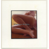 R.Folco: Female Lingers On Floor / Artistic Nude - Butt (Vintage Photo France 1980s)
