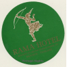 Bangkok / Thailand: Hotel Rama*2 (Vintage Luggage Label)