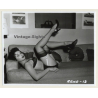 Irving Klaw: Seductive Maid Teases Camera RENE-13 / Pin-Up - BDSM (Vintage Photo USA)