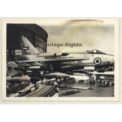 Paris: English Electric Lightning F53 G-AXEE Kuwait Air Force (Vintage Photo 1969)