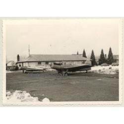 Flight School Chartres: F-BMQR Moravan Zlin Z-326 Trener (Vintage Photo 1960s)