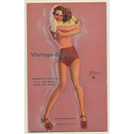 Zoe Mozert: Nobody's Going To Pull The Wool Over My Eyes / Pin-Up - Risqué (Mutoscope Card PC)