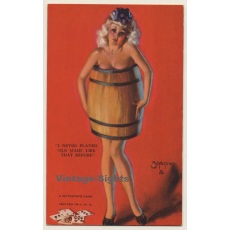 Zoe Mozert: I Never Played Old Maid Like That Before / Pin-Up - Risqué (Mutoscope Card PC)