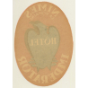 Nimes / France: Hotel Imperator (Vintage Luggage Label)