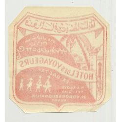 Hotel Semiramis - Capri / Italy (Vintage Luggage Label)