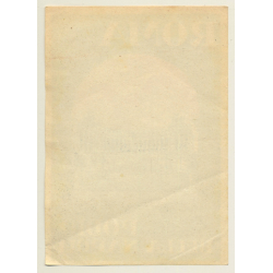 Roma / Italy: Albergo Ristorante Podio Bella Napoli (Vintage Luggage Label)