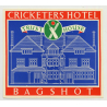Cricketers Hotel (Trust House) - Bagshot / Great Britain (Vintage Luggage Label 1950s)