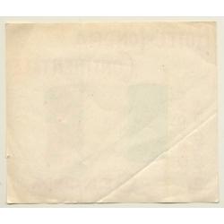 Genova / Italy: Hotel-Londra Continentale - Londhotel*2 (Vintage Luggage Label)