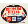 Noordwijk / Netherlands: Hotel Rembrandt (Vintage Luggage Label)