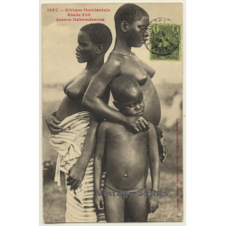Afrique Occidentale: Jeune Dahoméennes*3 / Ethnic (Vintage PC...