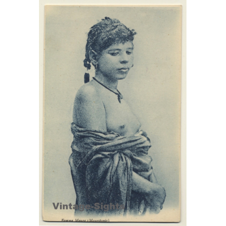 Maghreb: Femme Maure - Moorish Female / Risqué (Vintage PC ~1910s/1920s)